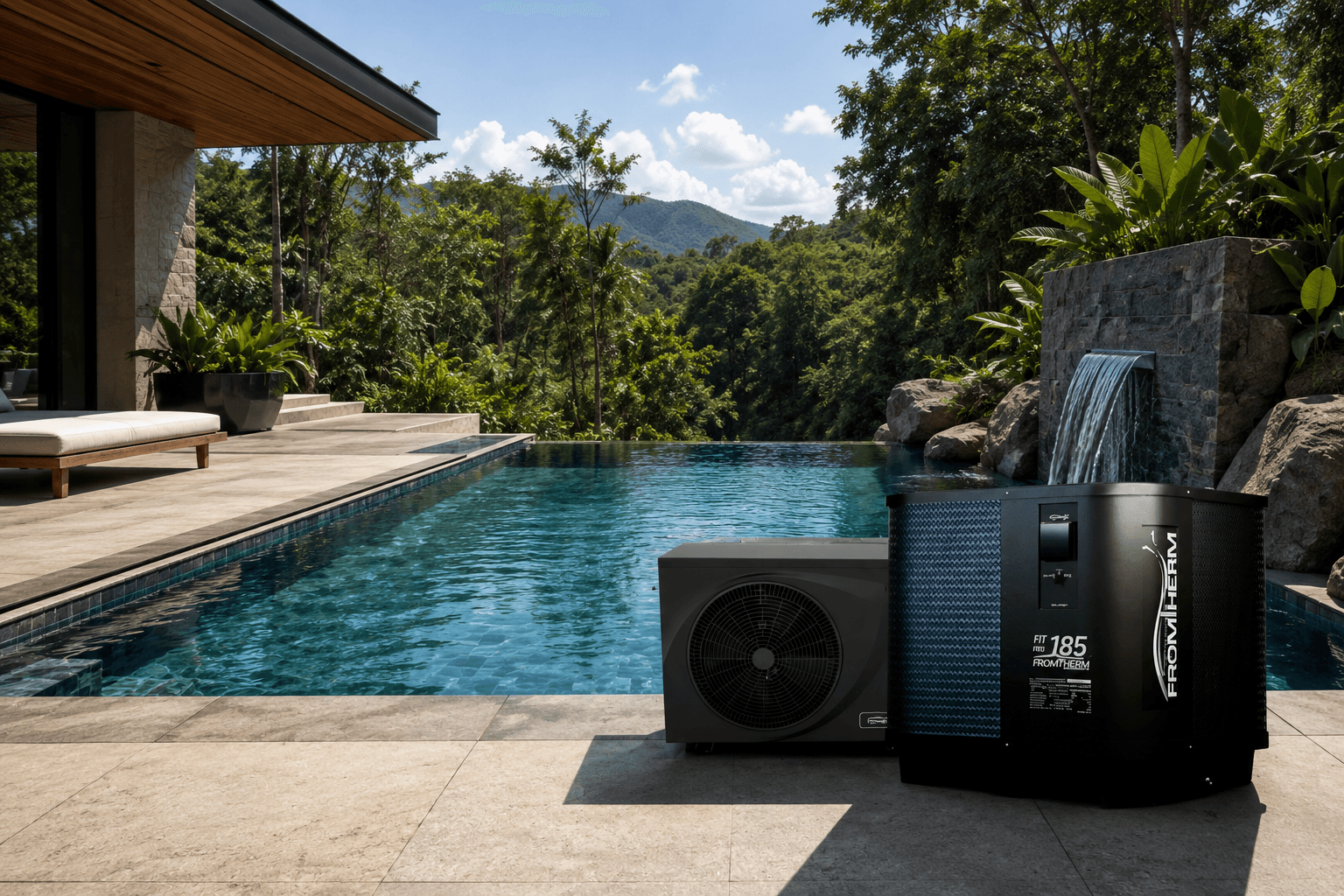 Por que as bombas de calor Fromtherm são ideais para piscinas